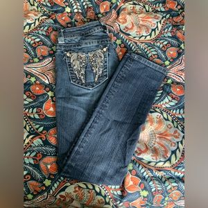 Miss Me Dark Wash Straight Leg Jeans